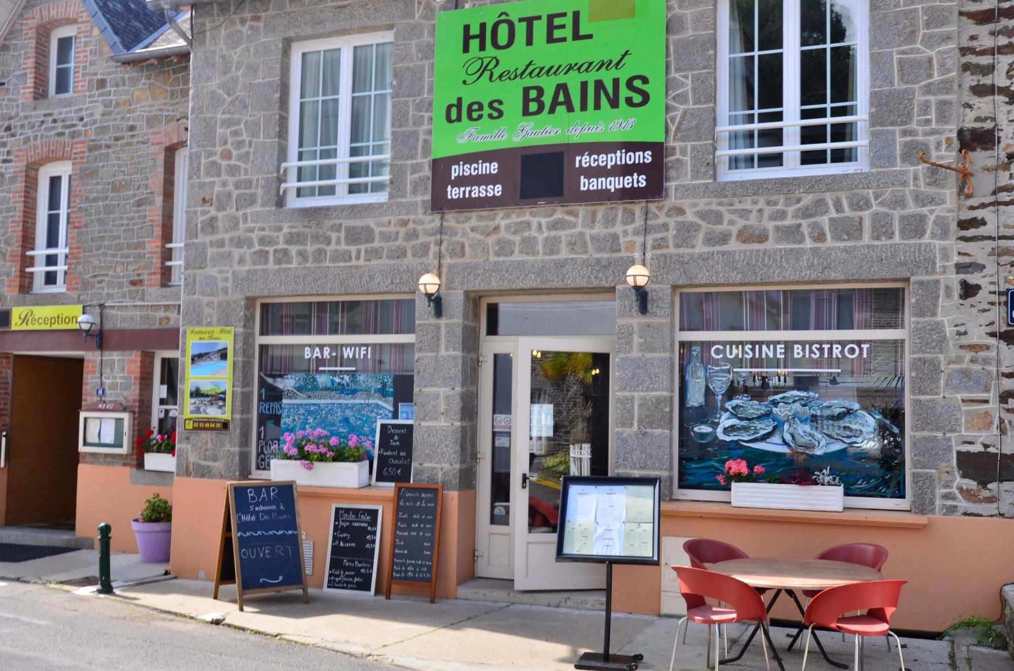 Hotel Des Bains Saint-Jean-le-Thomas Eksteriør billede