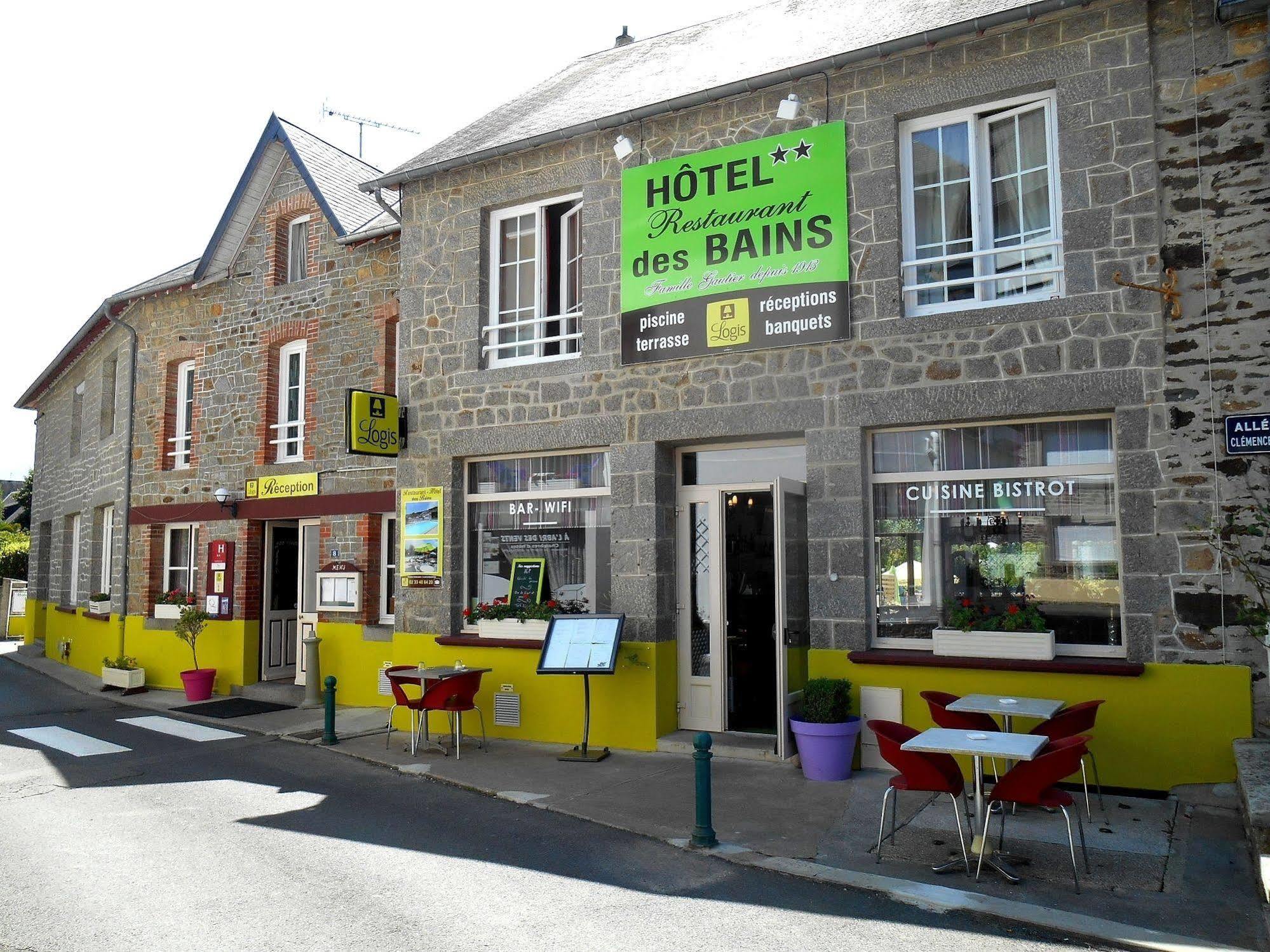 Hotel Des Bains Saint-Jean-le-Thomas Eksteriør billede